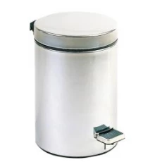 Ведро из нерж. Стали 20 л. с педалью матовое, 09100.20.S,  шт