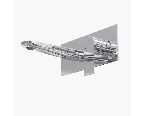 Смеситель для раковины VENTAS S скрытого монтажа, совместный, хром глянцевый, BERGES