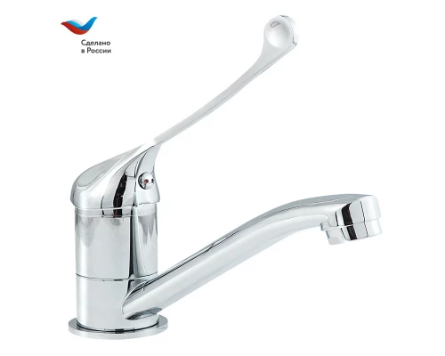 ХИРУРГ Смеситель для мойки, локтевой,  излив 150 мм,одноручный., СЛАВЕН, Х20
