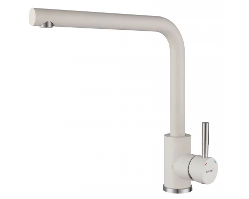 GRANFEST QUARZ Смеситель для кухни Г-обр. D-35мм (песочный)