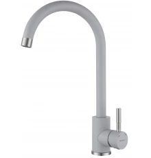 GRANFEST QUARZ Смеситель для кухни U-обр. D-35мм (серый)