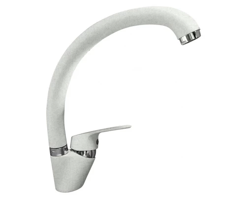 GranFest QUARZ Смеситель для кухни боковой D-35mm (белый)