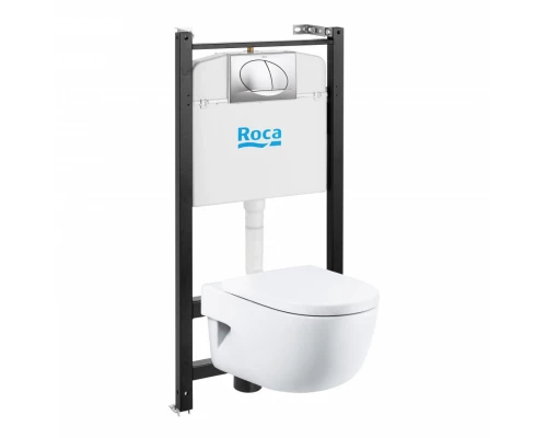 MERIDIAN COMPACT Комплект 4 в 1 (инсталляции+подв. унитаз+сиденье с механизмом Soft-Closing+смывн