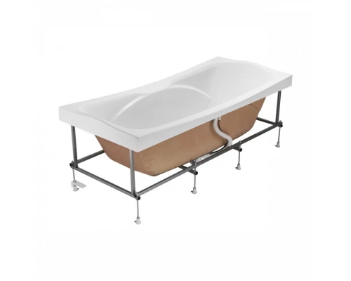 Монтажный комплект для ванны КОРСИКА 180х80 см. (рама, слив-перелив с сифоном, крепеж к стене, крепе