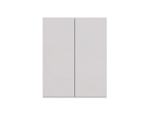 Шкаф Lemark VEON 60 см подвесной, 2-х дверный, цвет корпуса, фасада: Белый глянец