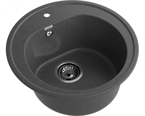 GRANFEST Мойка композит RONDO GF-R--510  D=510мм графит арт.GF-
