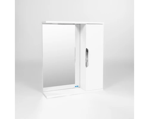 Зеркало со шкафом VIANT ЛИМА 70 подвесное белый (VLIM70-ZSH)