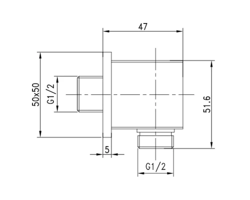 Подключение душевого шланга для LM5822CW, LM5829CW, хром/белый, LM, LM5883CW