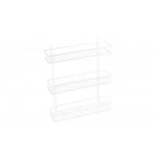 Полка прямая трехэтажная белая Fixsen FX-730W-3