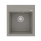 Кухонная мойка Lemark HANKA 450 врезная прямоугольная из кварцгранита, Грей