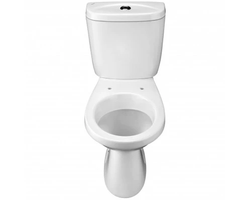 АНИМО Унитаз-компакт, горизонт. выпуск, 2-х реж. арматура, сиденье дюропласт. САНТЕК 