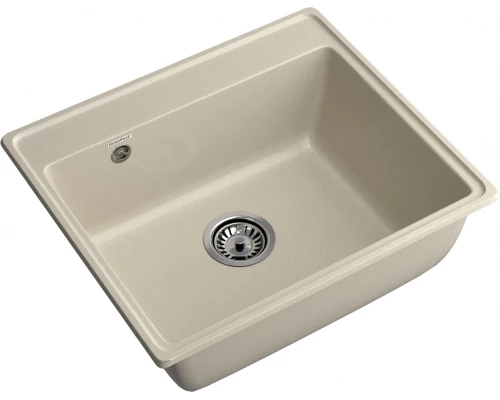 GRANFEST Мойка композит VERTEX, GF-V-580, чаша 580*500, топаз