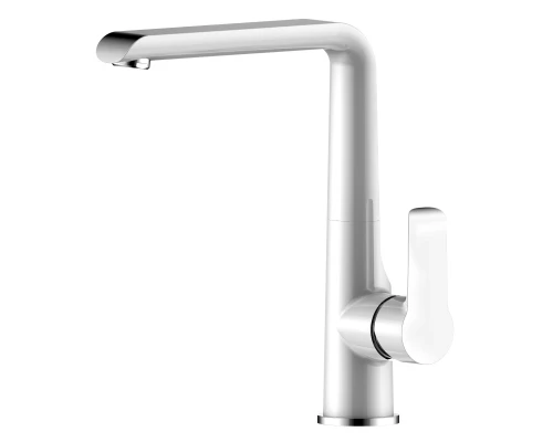 W35 Смеситель для кухни, выс.пов.излив 226мм, р/ОД, хром/белый, ROS, W35-23