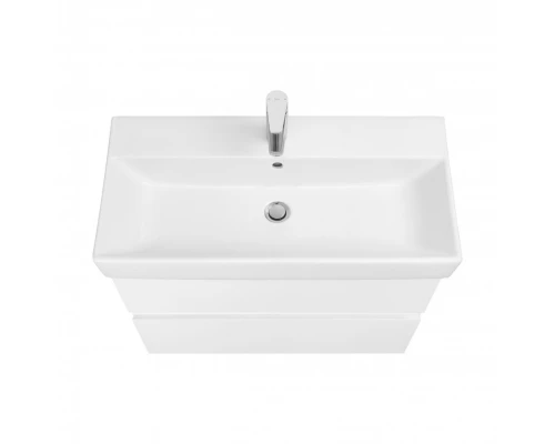 OLETA Тумба под раковину Oleta 80, 2 ящ., белый глянец