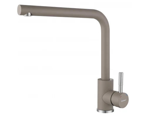 GRANFEST QUARZ Смеситель для кухни Г-обр. D-35мм (песочный)
