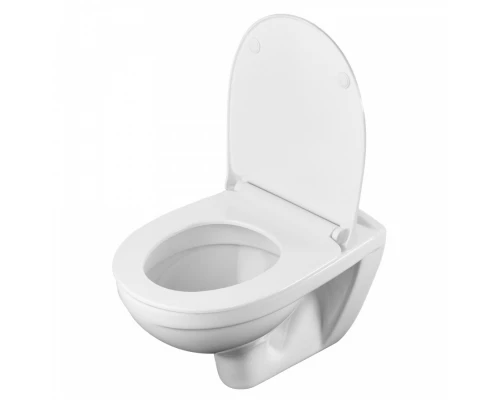 ПЭК БОРЕАЛЬ (подвес. унитаз с тонким сиденьем, инсталляция, панель черн. матт),САНТЕК