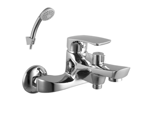 Plus_Shape Смеситель для ванны, монолит.излив 183мм, р/ОД, хром, LM, LM1712C