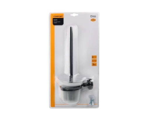 Ерш для туалета черный FIXSEN Comfort Black (FX-86013)