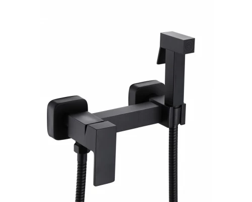 Смеситель с гигиенической лейкой Hansen HL62204-C черный