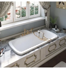 Ванна Migliore Olivia Podium 24379 встраиваемая 174х80 см, золото