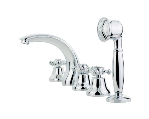 Смеситель на борт ванны Migliore Prestige 31608 хром