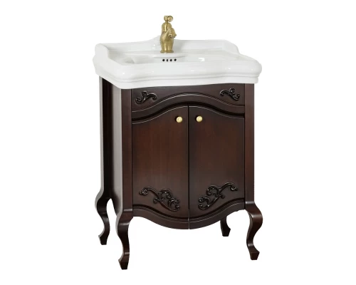 Тумба с раковиной Migliore Impero Ceramica Noce 60 см