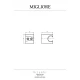 Держатель Migliore Square 20070 для лейки хром