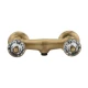 Смеситель для душа Migliore Prestige Crystal 28012 бронза