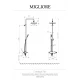 Душевая стойка Migliore Ermitage Mini 31482 бронза