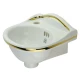 Раковина Migliore Milady 22817 D2 золото sx 32 см