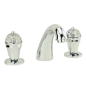 Смеситель для раковины Migliore Prestige Crystal 30858 на 3 отверстия, глянцевый хром
