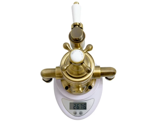 Душевая стойка Migliore King 32879 с термостатом, бронза