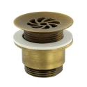 Слив для раковины Migliore Daisy 17943 под перелив бронза