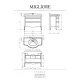Тумба Migliore Impero 25961 Avorio