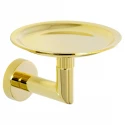 Мыльница Migliore Velvet Lux 36351 настенная, глянцевое золото