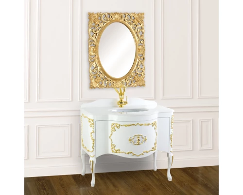 Мебель для ванной Migliore Amelia 30443 Laccato Bianco 104 см