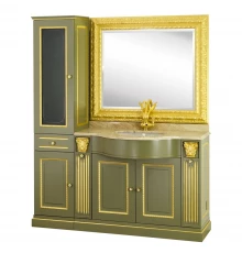 Мебель для ванной Migliore Ravenna 31707 161 см Oliva Dorato