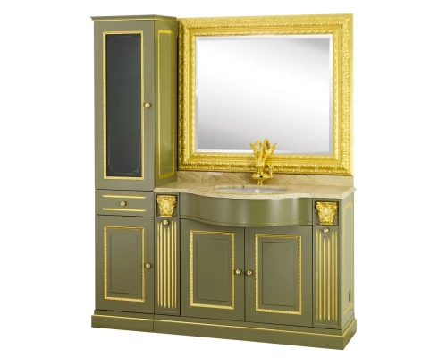 Мебель для ванной Migliore Ravenna 31707 161 см Oliva Dorato
