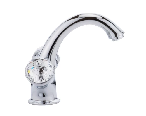 Смеситель для раковины Migliore Prestige Crystal 28006, глянцевый хром