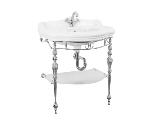 Раковина консоль Migliore Bella 30340 73 см хром