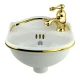 Раковина Migliore Milady 22816 D2 золото dx 32 см