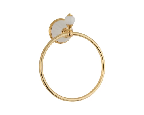 Кольцо для полотенец Migliore Olivia 17460 золото