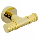 Крючок для полотенец Migliore Velvet Lux 36367 настенный, глянцевое золото