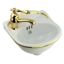 Раковина Migliore Milady 22817 D2 золото sx 32 см