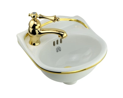 Раковина Migliore Milady 22817 D2 золото sx 32 см