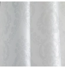 Штора для ванной Migliore 26640 Барокко серебряная 180x200 см