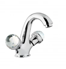 Смеситель для раковины Migliore Axo Swarovski 18490, глянцевый хром