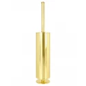 Ершик для унитаза Migliore Velvet Lux 36359 напольный, глянцевое золото