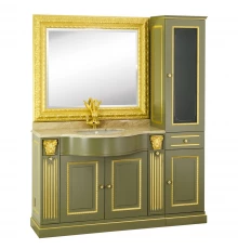 Мебель для ванной Migliore Ravenna 31706 161 см Oliva Dorato dx