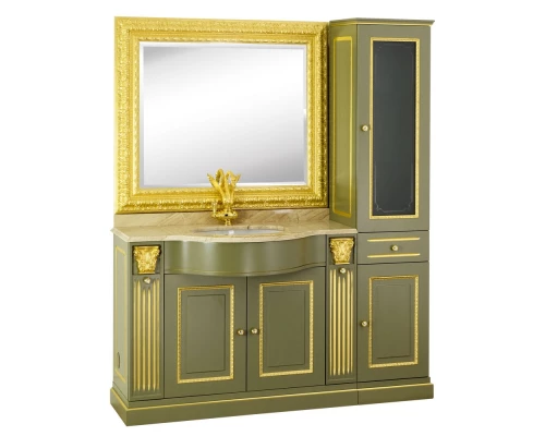 Мебель для ванной Migliore Ravenna 31706 161 см Oliva Dorato dx